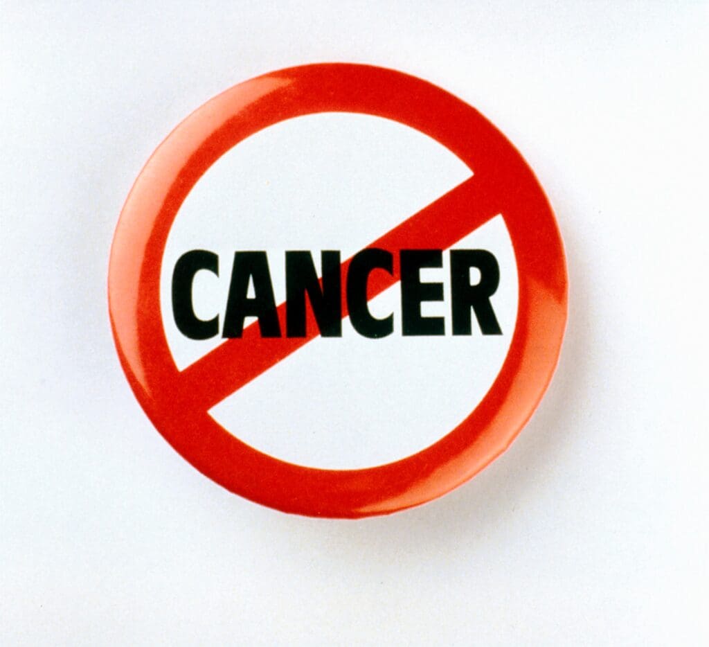 Stop Cancer Button