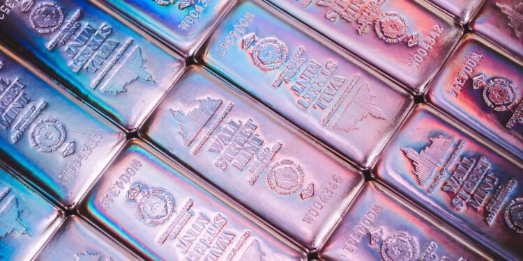 Wall Street Mint Silver Kilo bars by Scottsdale Mint in Arizona.