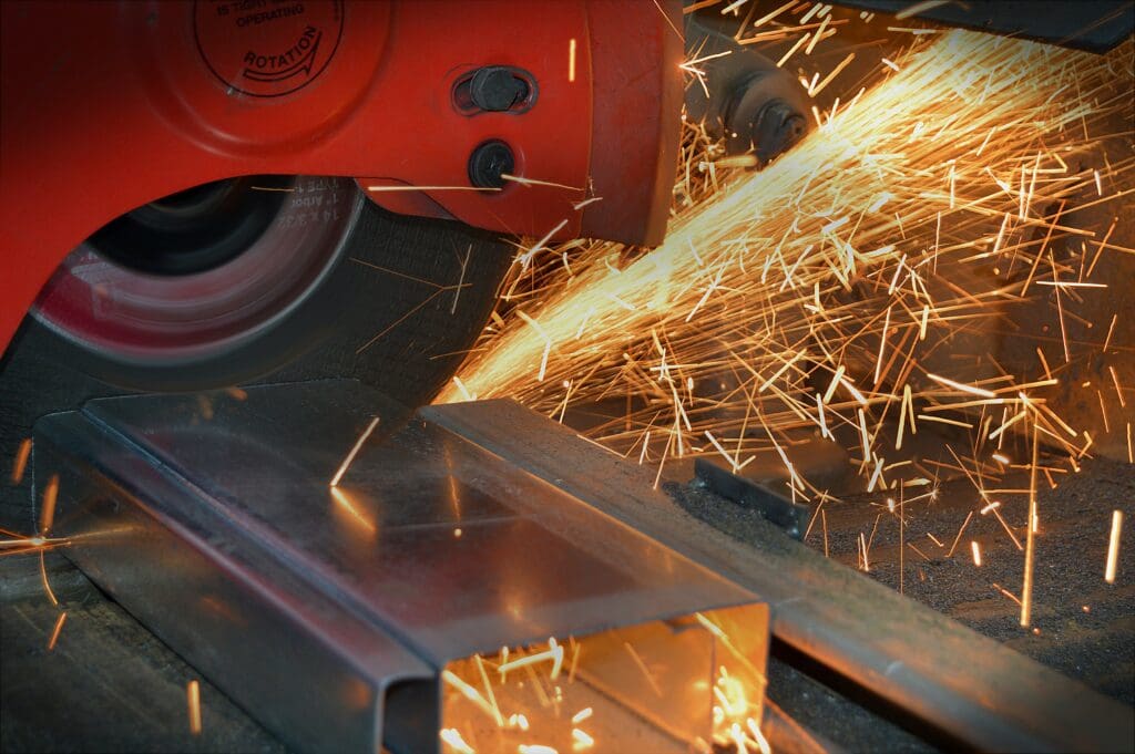 When blade meets metal, there is no doubt that sparks will fly.