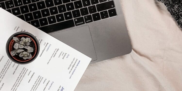 CV, Resume and computer