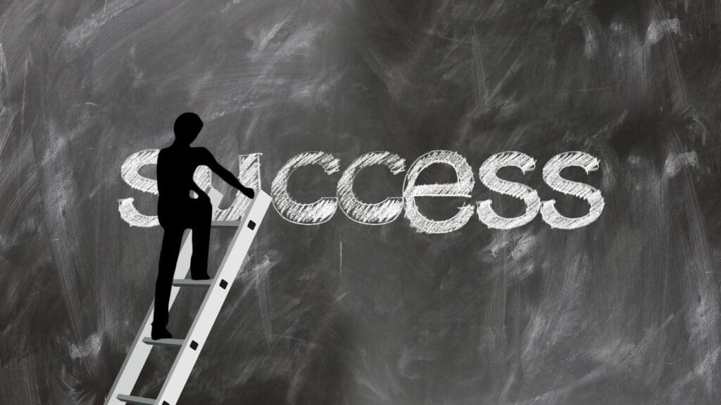 ladder, success, success ladder