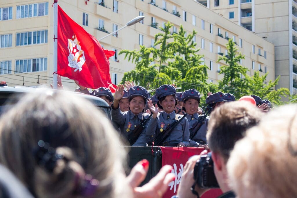 military parade, DPRK