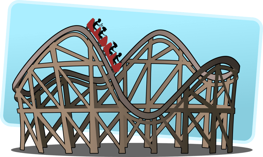 rollercoaster, roller coaster, big dipper