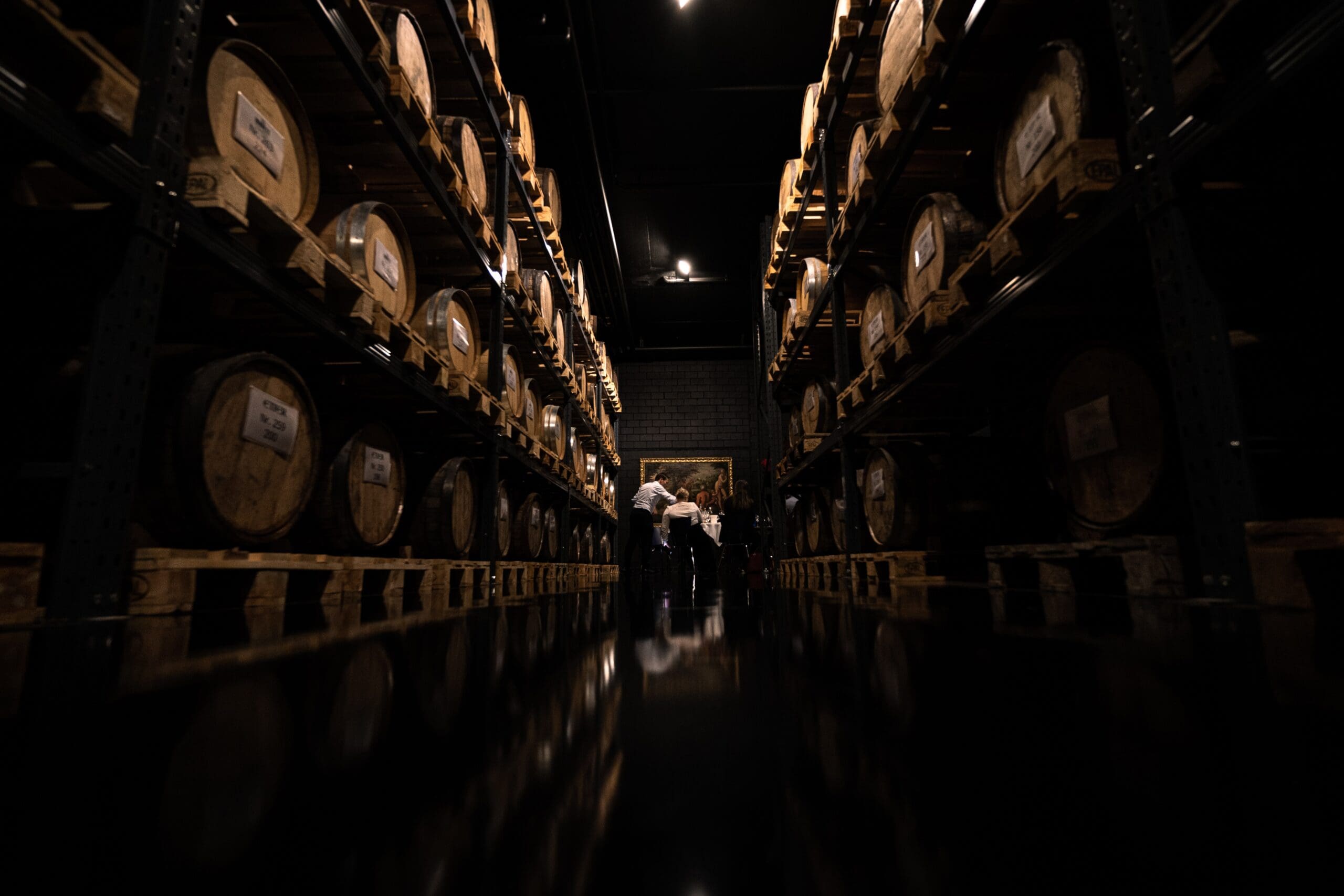 Tasting in the dark
