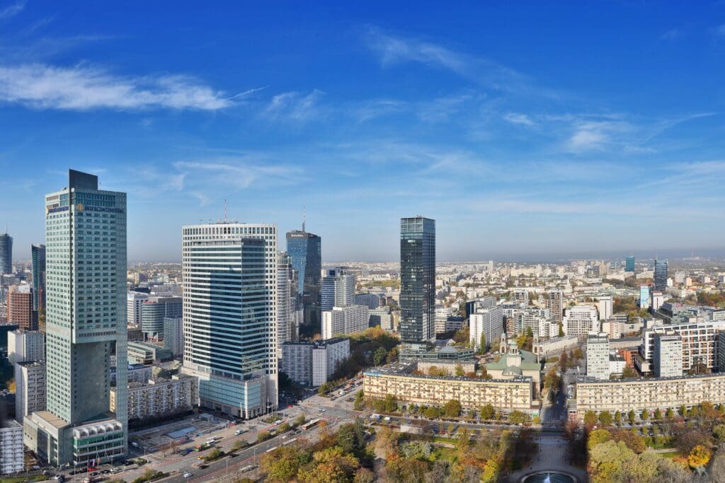 warsaw, poland, architecture