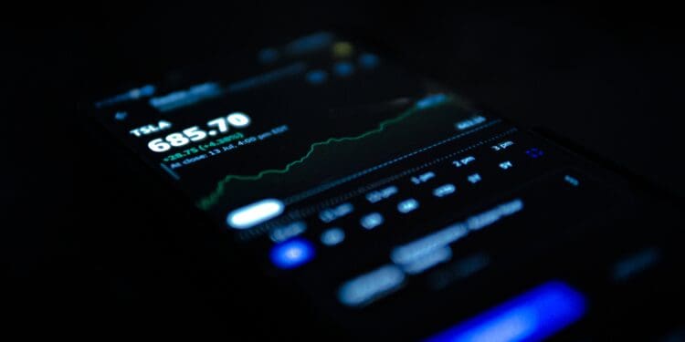 black android smartphone displaying 11 00