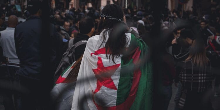group of people outside building