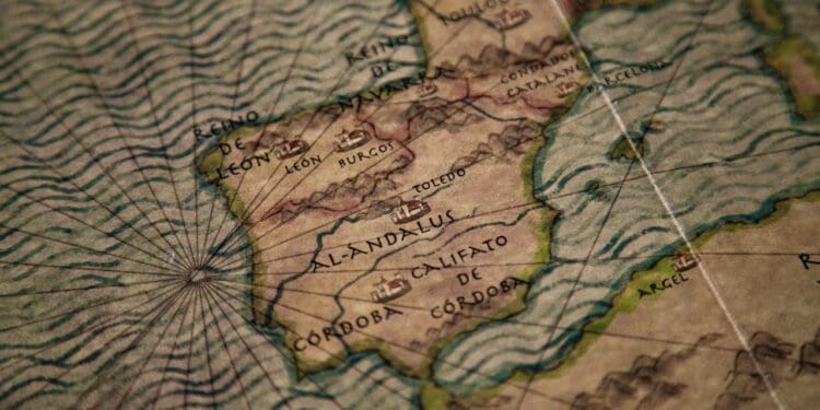 map, world, europe