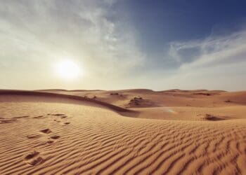Muscat desert sunset
