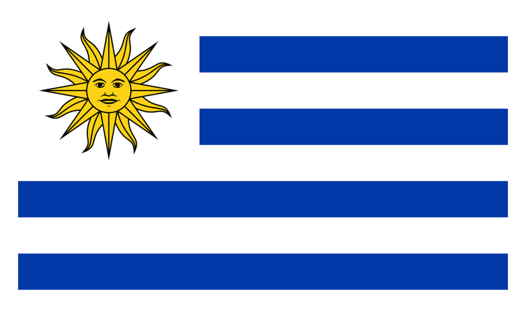 uruguay, flag, national flag