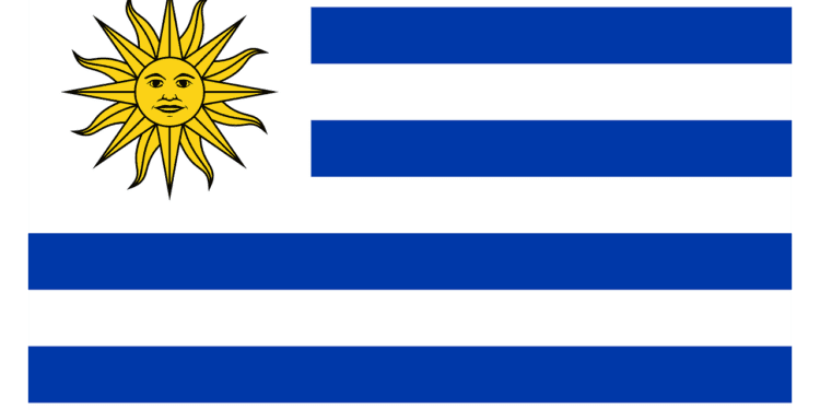 uruguay, flag, national flag