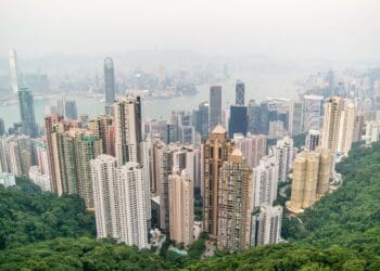 hong kong, skyline, tourism