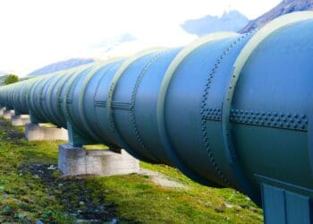 pressurized water pipe, tube, pipeline
