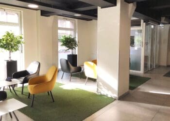 Reception - Lobby - Coworking Budapest