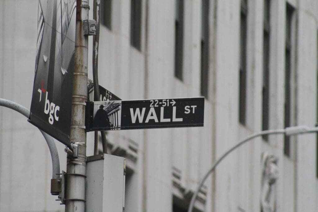 Wall Street sign