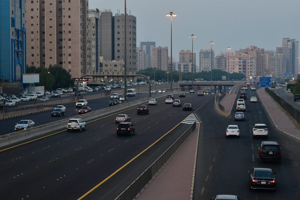 evening traffic