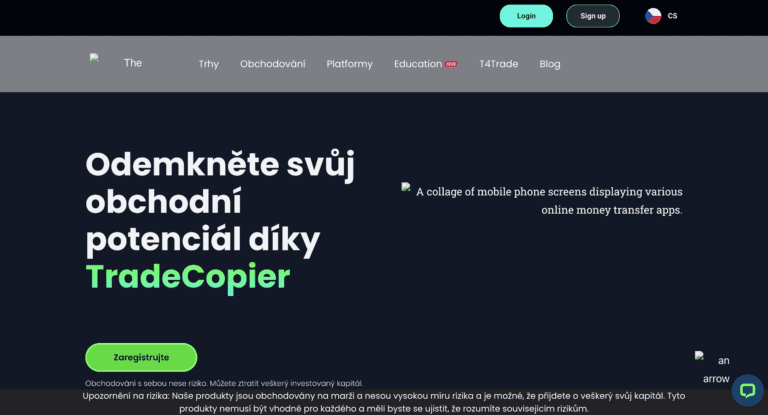 T4Trade: Varování před podvodným brokerem bez licence