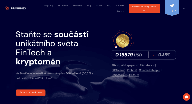 Probinex: Broker bez licence ČNB, který se snaží převést investice do krypta