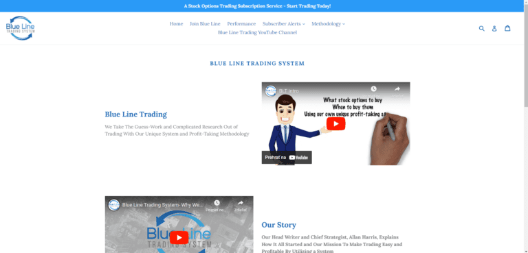 Blue Line Trading: podvodný broker bez dohledu ČNB s webem ze Shopify