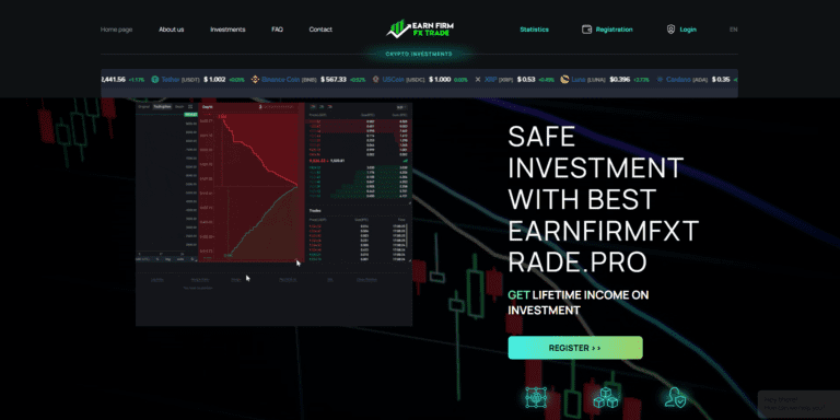Earnfirm FX Trade: falešné profily a rizikové investice do kryptoměn