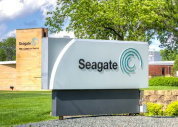 BLOOMINGTON MN/USA - MAY 29 2016: Seagate manufacturing facility. Seagate Technology is an American data storage company.