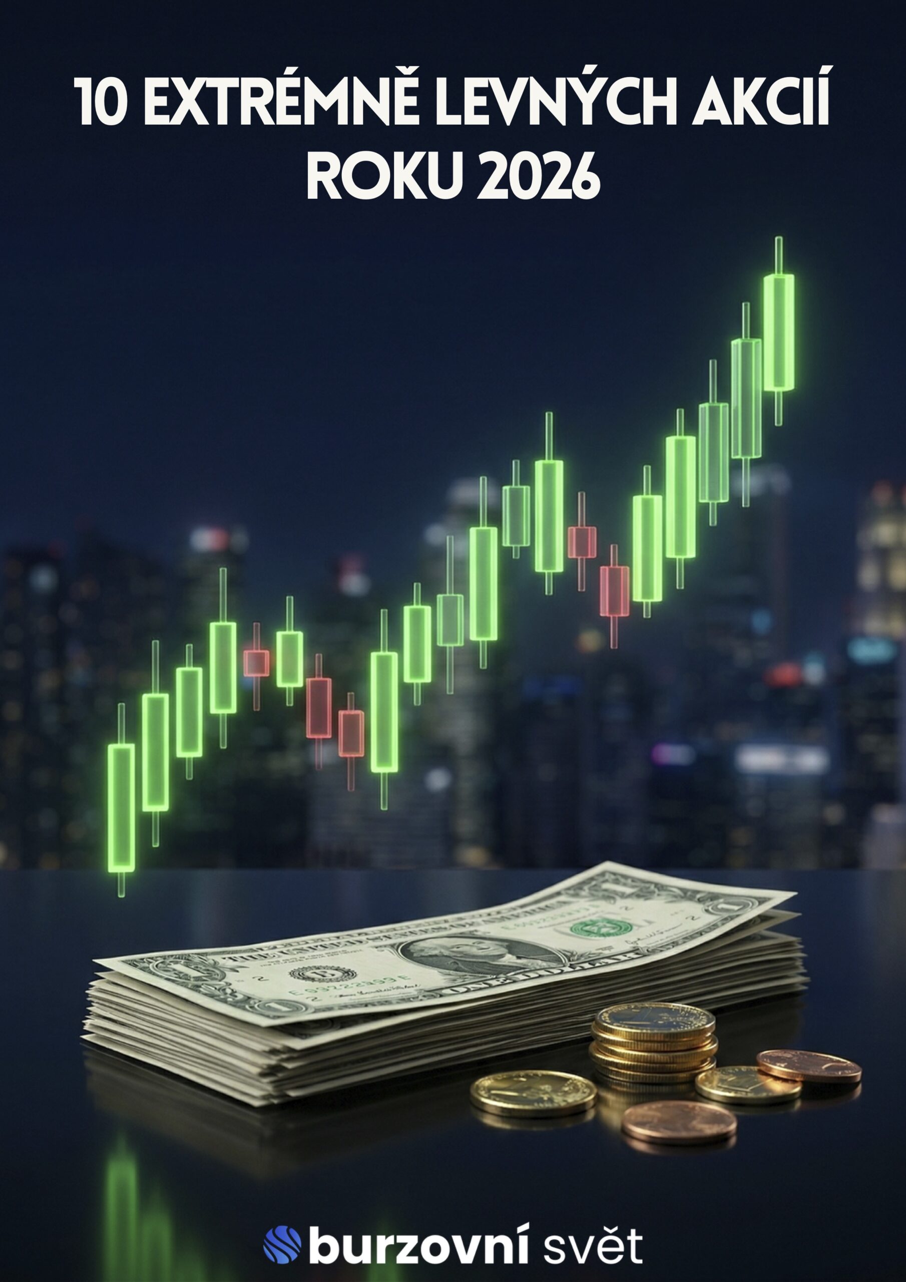 10 extrémně levných akcií roku 2026