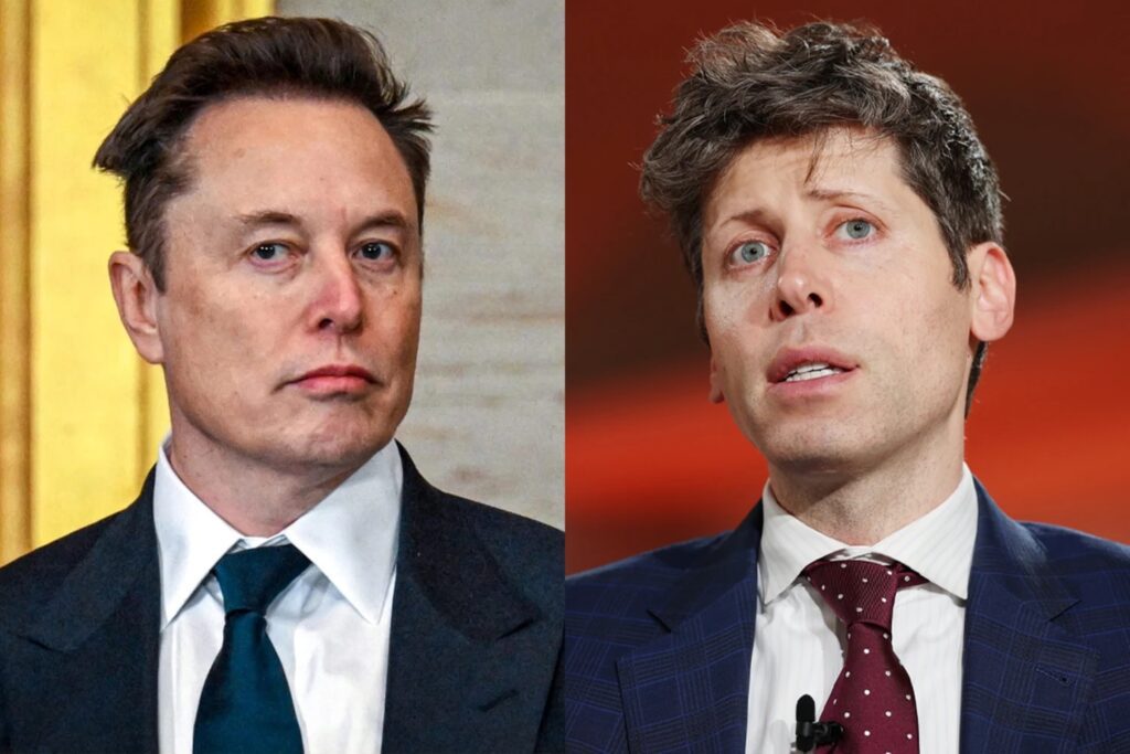 Elon Musk Sam Altman