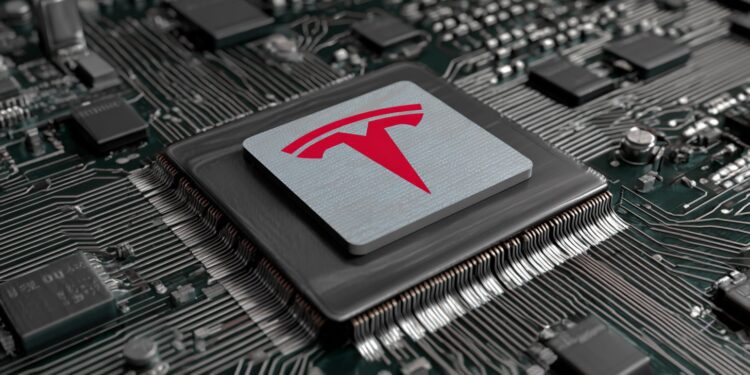 ai chip with tesla logo --ar 16:9 --v 7 Job ID: 75388b3a-662c-4e4f-a7ae-124b8066c35c