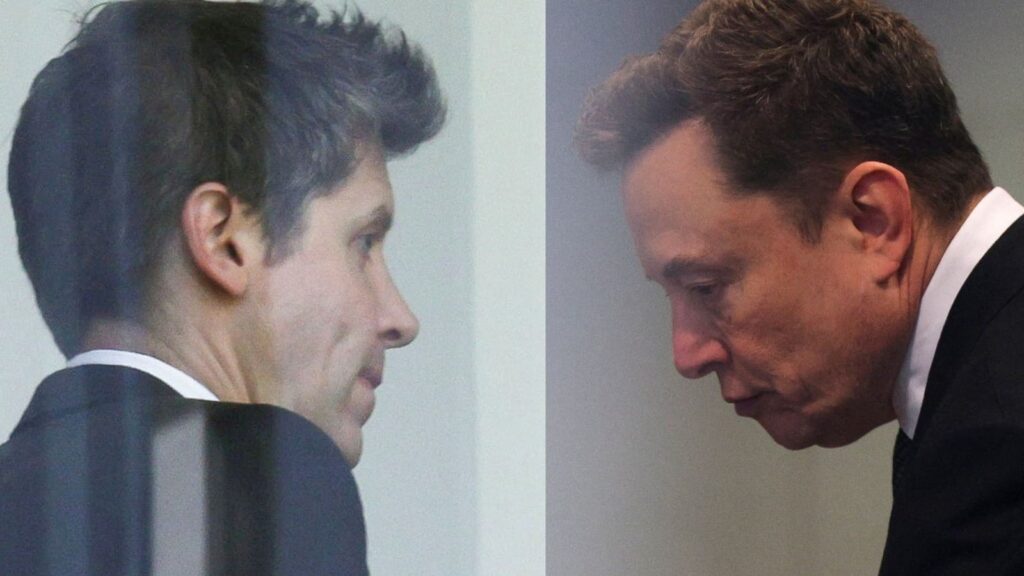 Elon Musk Sam Altman