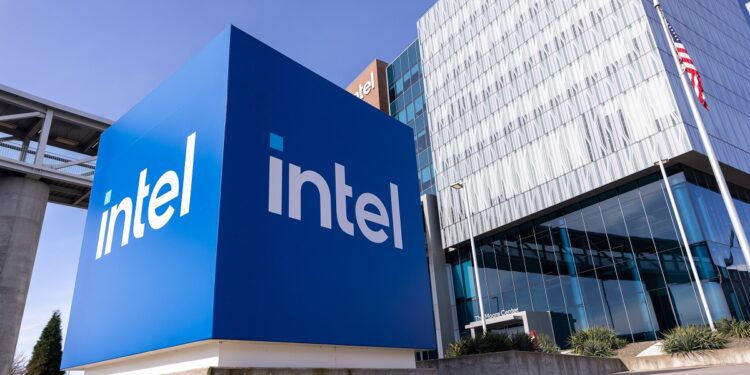 On the campus of Intel in Hillsboro, Thursday, Feb. 12, 2026.