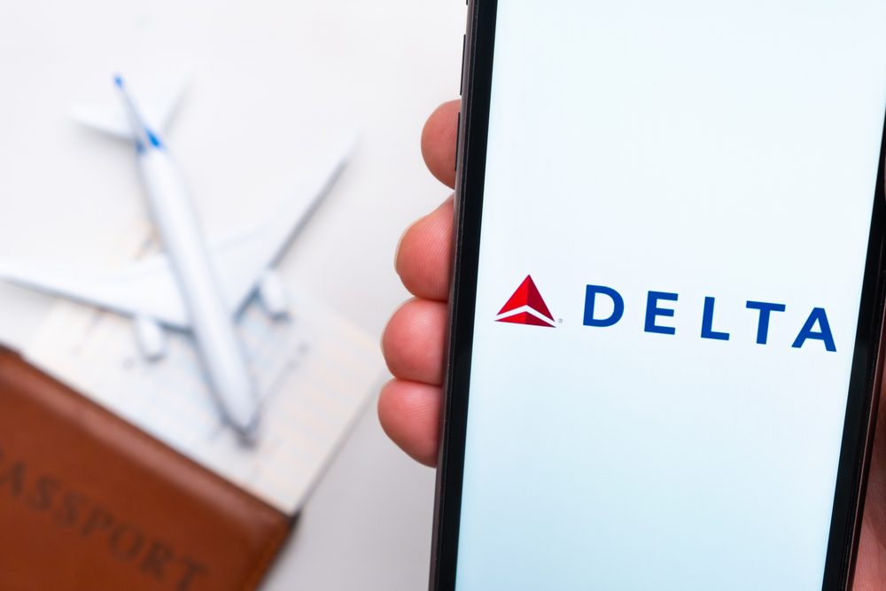 Delta,Airline,Application,On,The,Screen,Of,Mobile,Phone,In